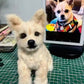 Custom simulated pet twist stick