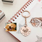 Private photo custom love keychain