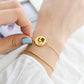 Double chain custom pet bracelet